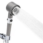 High-Pressure Filtered Shower Head with Handheld, 3 Spray Modes and 1.5 M Hose for Hard Water