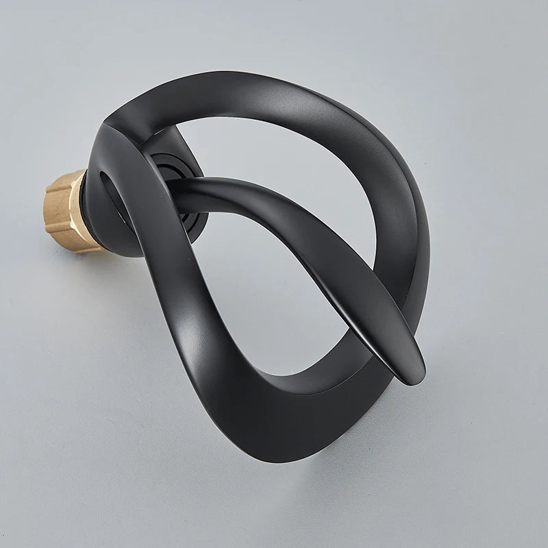 Waterfall Basin Faucet Single Handle Solid Brass