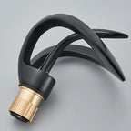 Waterfall Basin Faucet Single Handle Solid Brass