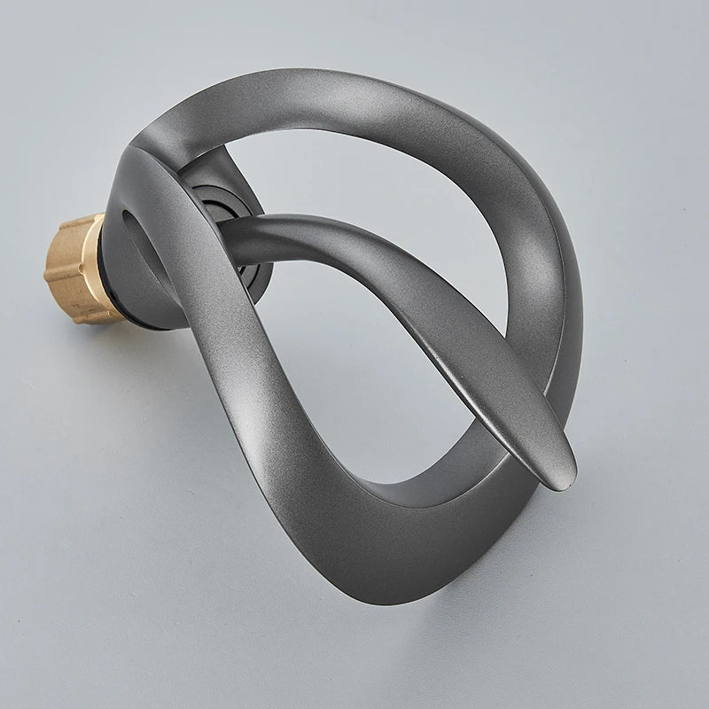 Waterfall Basin Faucet Single Handle Solid Brass