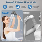 High-Pressure Filtered Shower Head with Handheld, 3 Spray Modes and 1.5 M Hose for Hard Water