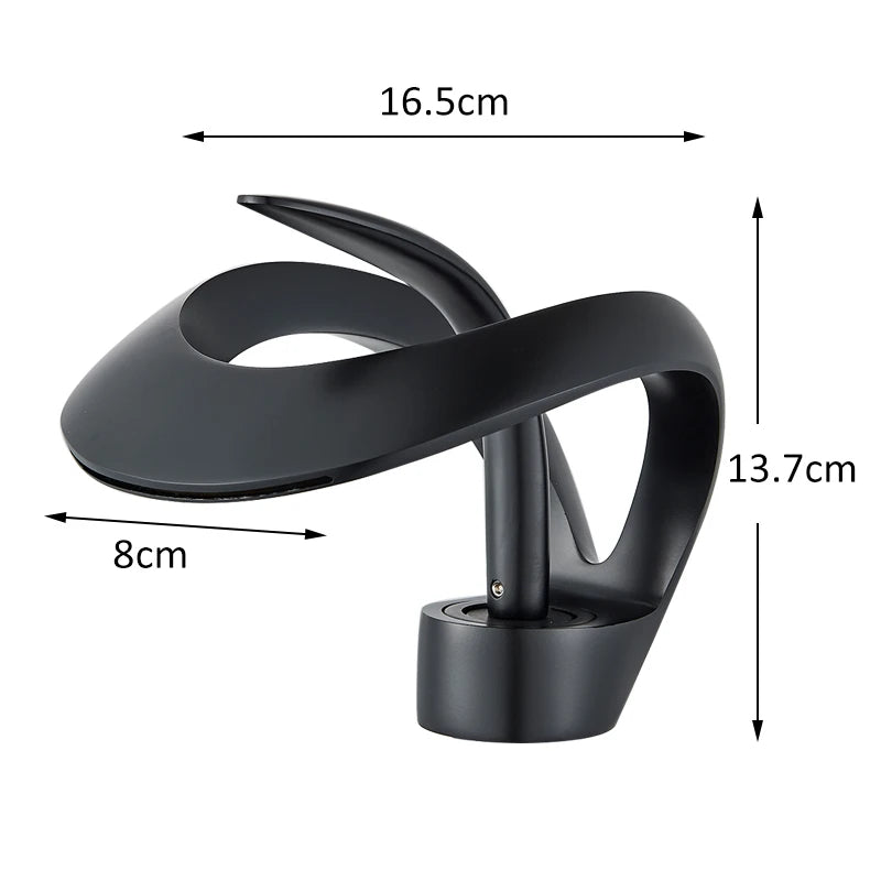 Waterfall Basin Faucet Single Handle Solid Brass