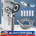 High-Pressure Filtered Shower Head with Handheld, 3 Spray Modes and 1.5 M Hose for Hard Water