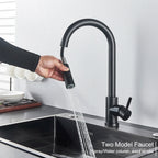 Pull-Down Touch Kitchen Faucet, Single Handle