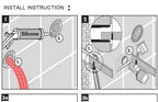 4-Way Thermostatic Shower Faucet with Digital Display and Shelf