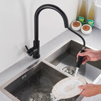 Pull-Down Touch Kitchen Faucet, Single Handle