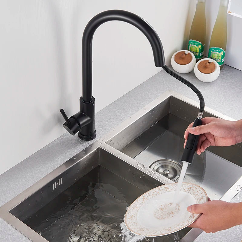 Pull-Down Touch Kitchen Faucet, Single Handle