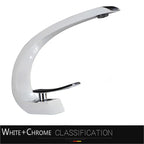 Single-Handle Brass Basin Faucet, Deck-Mounted