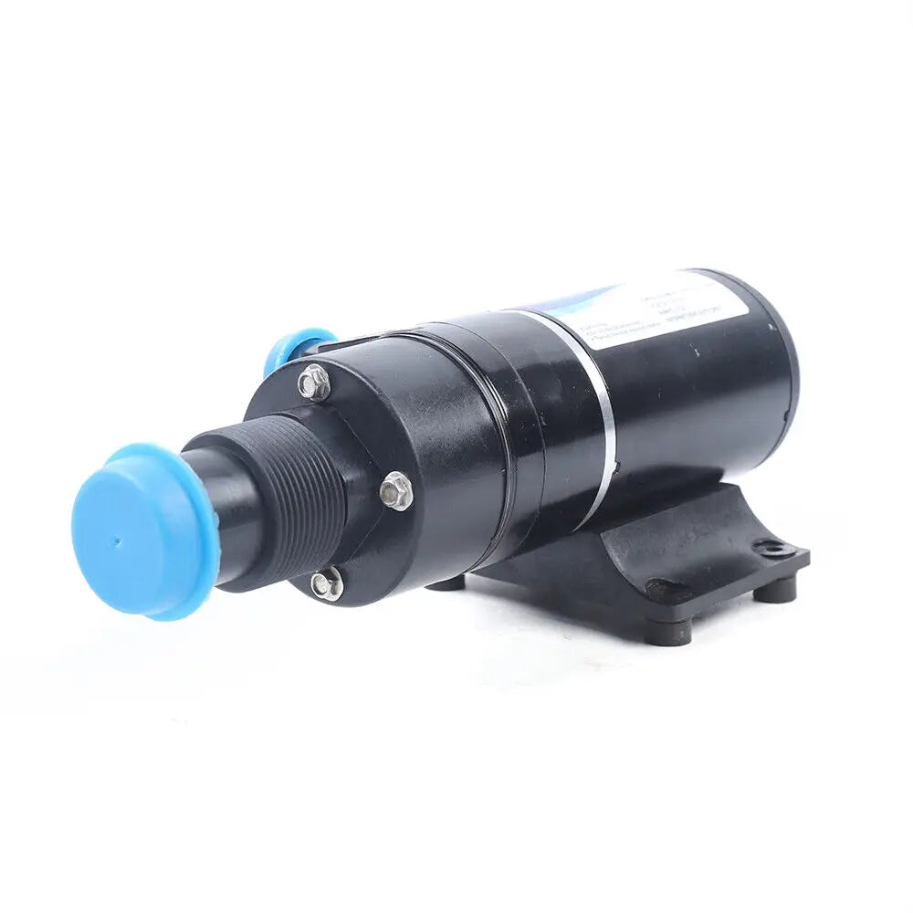 RV Waste Macerator Pump, PA66 and Glass Fiber Construction, 1 M Suction and 3 M Head