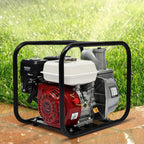 7.5 HP 4-Stroke Gasoline Water Transfer Pump, 1.18 In Suction for Farm Irrigation and Drainage