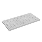 Stainless Steel Trench Drain Grate Cover 3-Piece Set, 22.8 x 11.8 In Each