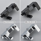 4-Way Thermostatic Shower Faucet with Digital Display and Shelf