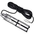 Submersible Deep Well Pump 200 W, 76 mm Diameter, 30 M Head, 16 L/Min for Garden Drainage