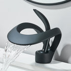 Waterfall Basin Faucet Single Handle Solid Brass