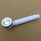 Pop-Up Bathtub and Basin Drain with Filter, Chrome Finished Waste Drainer Set