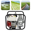 7.5 HP 4-Stroke Gasoline Water Transfer Pump, 1.18 In Suction for Farm Irrigation and Drainage
