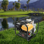 7.5 HP 4-Stroke Gasoline Water Pump, 3 Inch Inlet and Outlet for Irrigation and Drainage