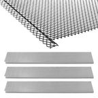 Micro Mesh Gutter Guard Roll, 70-Piece Stainless Steel Leaf Filter for Downspouts