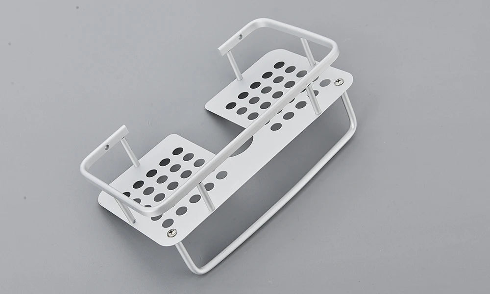 4-Way Thermostatic Shower Faucet with Digital Display and Shelf