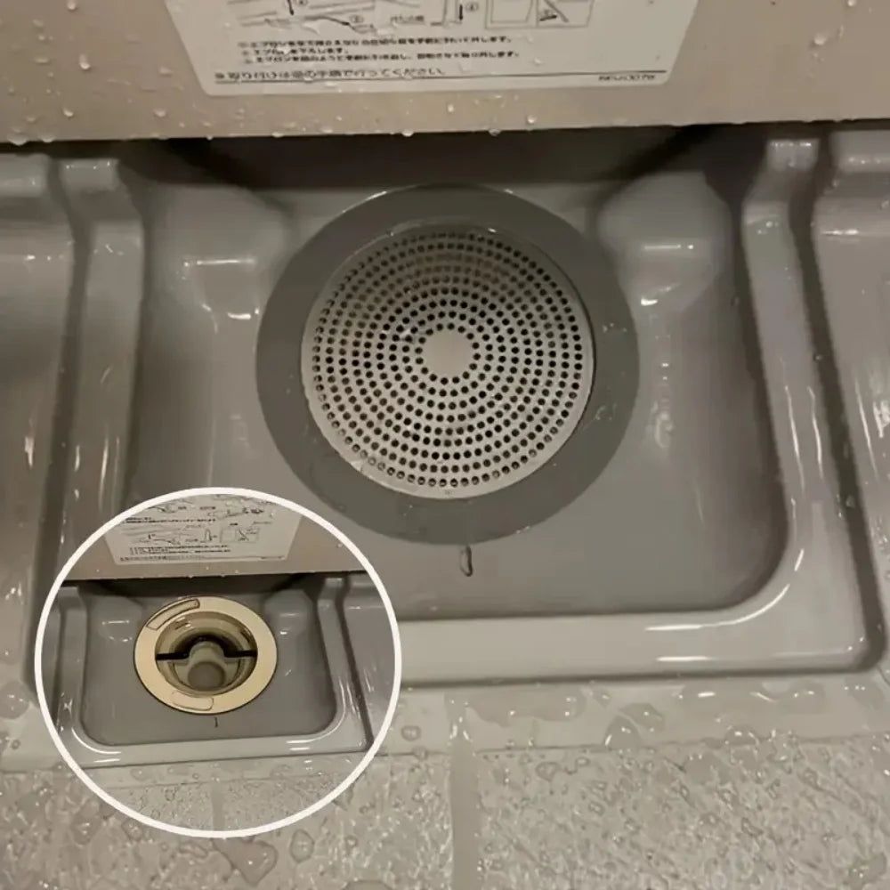 Floor Drain Hair Catcher Filter, Anti-Clog Shower Drain Protector