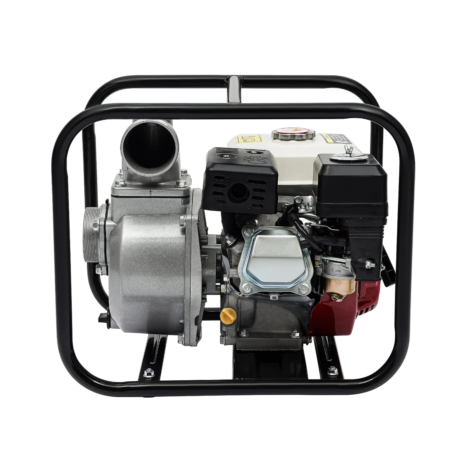 7.5 HP 4-Stroke Gasoline Water Transfer Pump, 1.18 In Suction for Farm Irrigation and Drainage