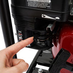 7.5 HP 4-Stroke Gasoline Water Transfer Pump, 1.18 In Suction for Farm Irrigation and Drainage