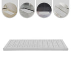 Stainless Steel Trench Drain Grate Cover 3-Piece Set, 22.8 x 11.8 In Each