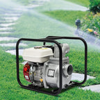 7.5 HP 4-Stroke Gasoline Water Transfer Pump, 1.18 In Suction for Farm Irrigation and Drainage