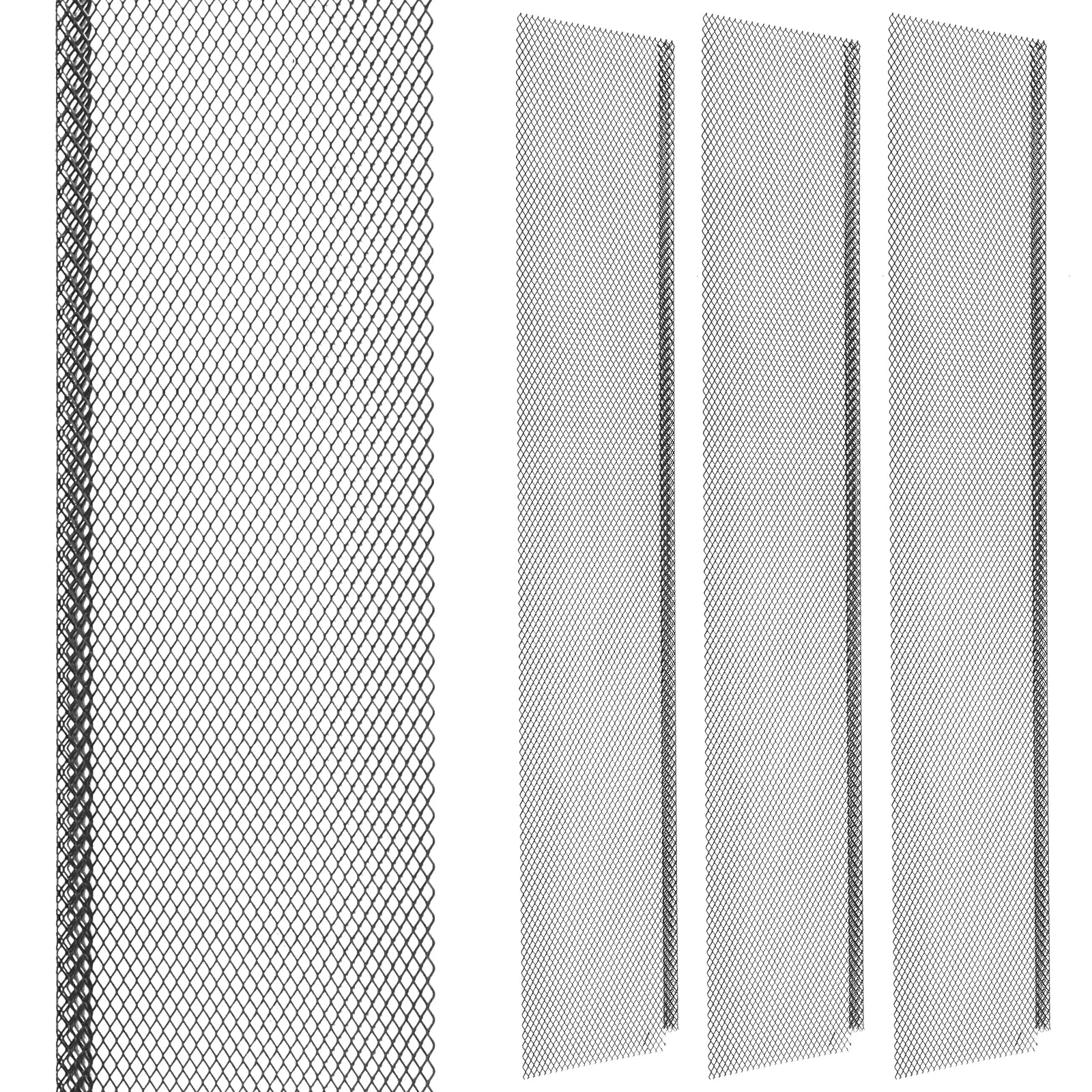 Micro Mesh Gutter Guard Roll, 70-Piece Stainless Steel Leaf Filter for Downspouts