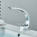 Single-Handle Brass Basin Faucet, Deck-Mounted