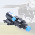 RV Waste Macerator Pump, PA66 and Glass Fiber Construction, 1 M Suction and 3 M Head