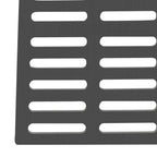 24x16 Inch Outdoor Trench Drain Grate Cover with Frame, 500 Lb Load Rating