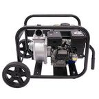 6.5 HP Gasoline Water Pump with Handle and Wheels for Agricultural Irrigation and Drainage