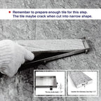 24 Inch Linear Shower Drain with Tile Insert Grate, Brushed Stainless Steel