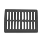 24x16 Inch Outdoor Trench Drain Grate Cover with Frame, 500 Lb Load Rating