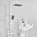 4-Function Piano-Key Rainfall Shower System with Digital Display