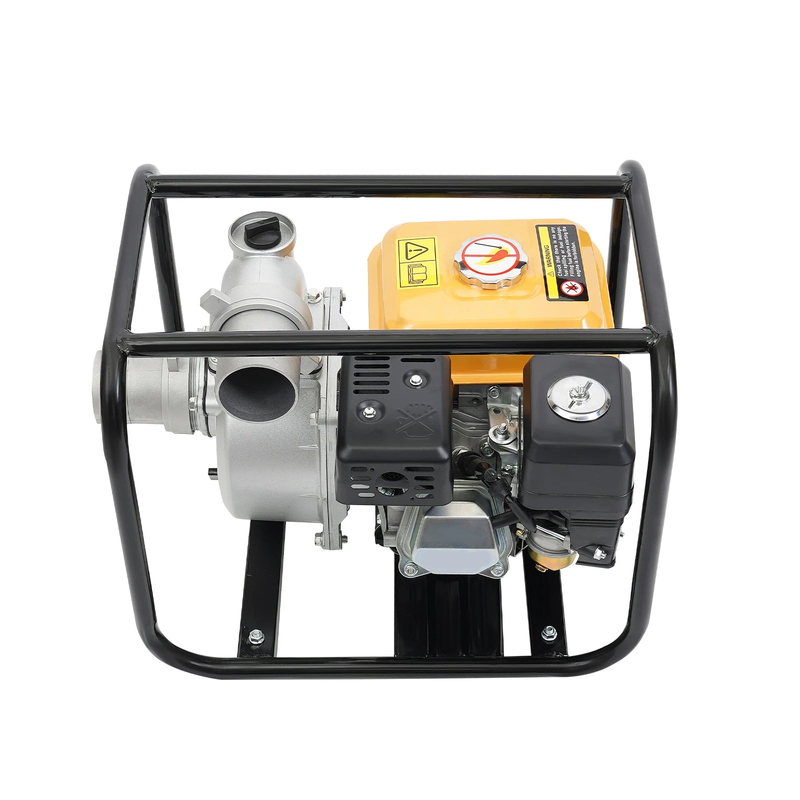 7.5 HP 4-Stroke Gasoline Water Pump, 3 Inch Inlet and Outlet for Irrigation and Drainage