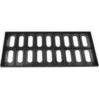 Cast Iron Trench Drain Grate 20x10 Inch, Heavy Duty Outdoor Channel Drainage Cover