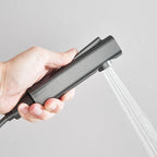 4-Function Piano-Key Rainfall Shower System with Digital Display