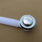 Pop-Up Bathtub and Basin Drain with Filter, Chrome Finished Waste Drainer Set
