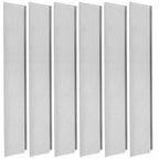 Micro Mesh Gutter Guard Roll, 70-Piece Stainless Steel Leaf Filter for Downspouts