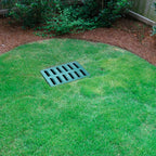 Catch Basin Drain 16.5x16.5x24 Inch with Grate and Debris Basket for Yard, Patio and Driveway