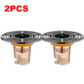 Magnetic Self-Close Floor Drain Backflow Preventer, Anti-Odor Shower Strainer 1/2/3 Pack