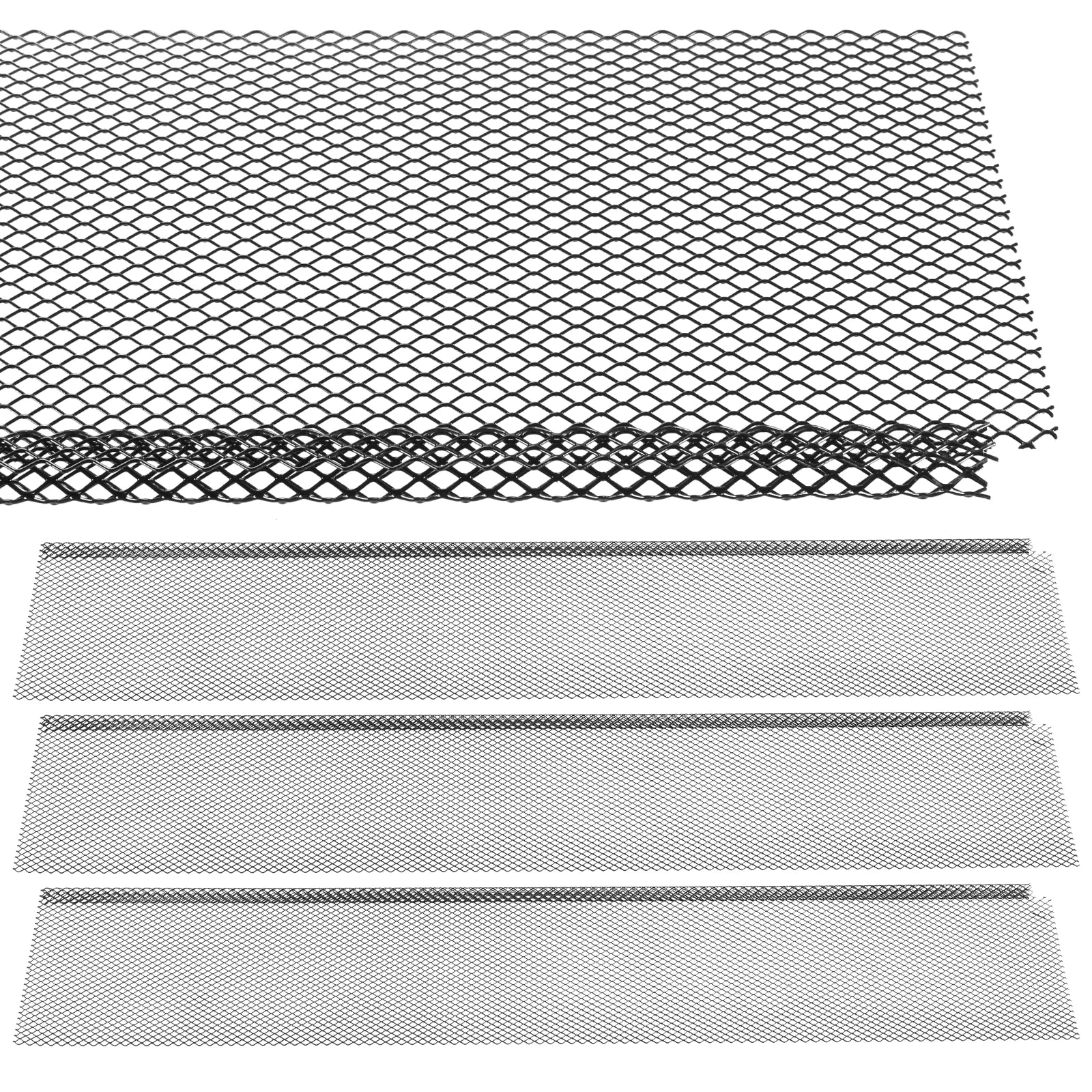 Micro Mesh Gutter Guard Roll, 70-Piece Stainless Steel Leaf Filter for Downspouts