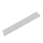 Stainless Steel Trench Drain Grate Cover 3-Piece Set, 22.8 x 11.8 In Each