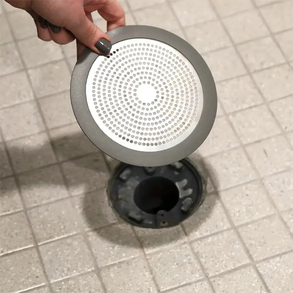 Floor Drain Hair Catcher Filter, Anti-Clog Shower Drain Protector