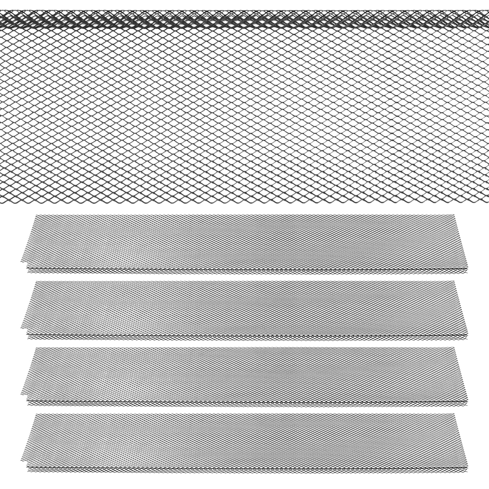 Micro Mesh Gutter Guard Roll, 70-Piece Stainless Steel Leaf Filter for Downspouts