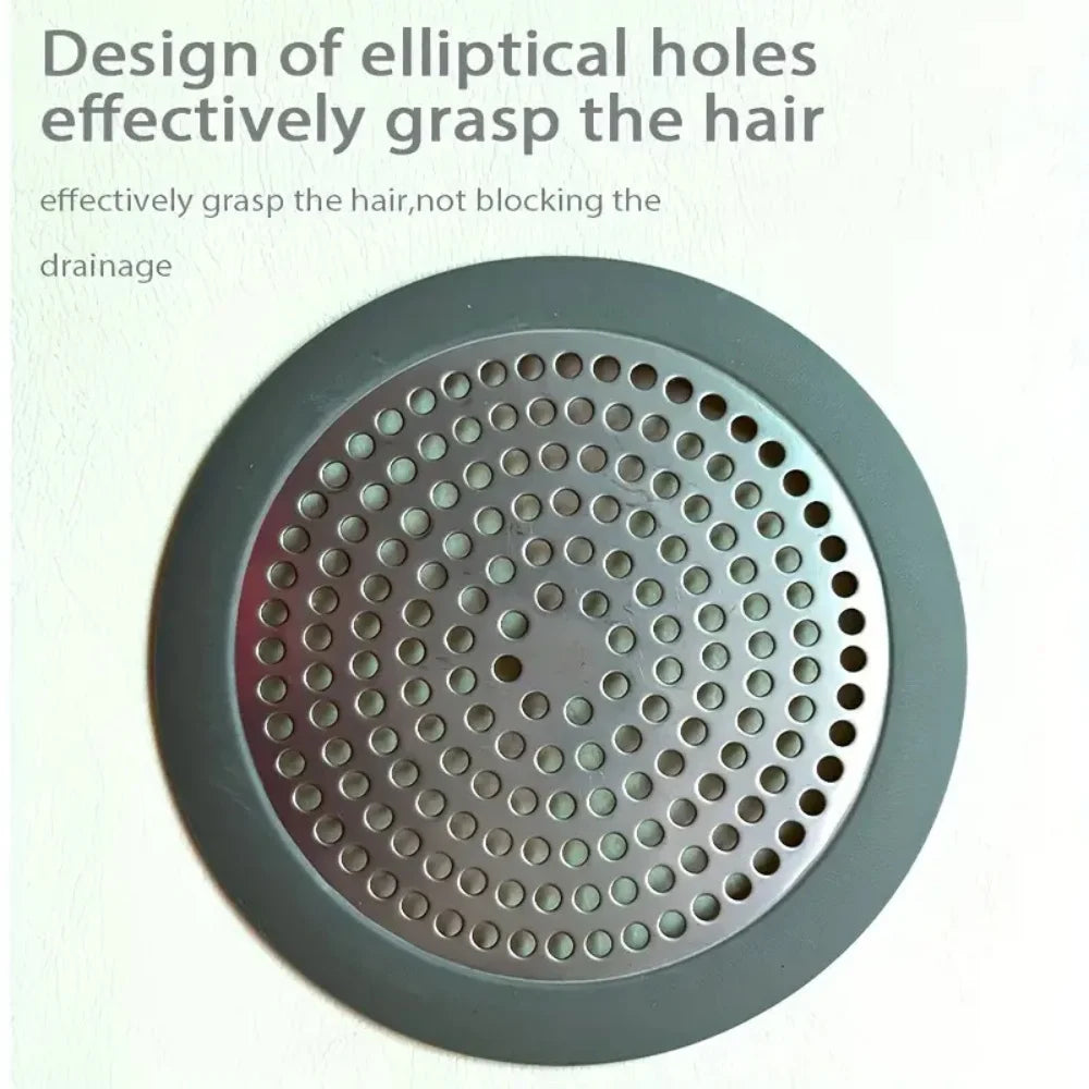 Floor Drain Hair Catcher Filter, Anti-Clog Shower Drain Protector