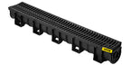 HDPE Trench Drain with Plastic Grate, Class B, 3 or 5 Pack